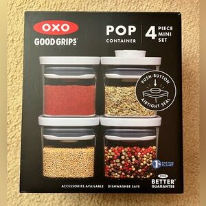 OXO Good Grips Pop Container 4 piece mini set